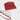Rose Crossbody - Clutch / Red STANZA LEATHERS